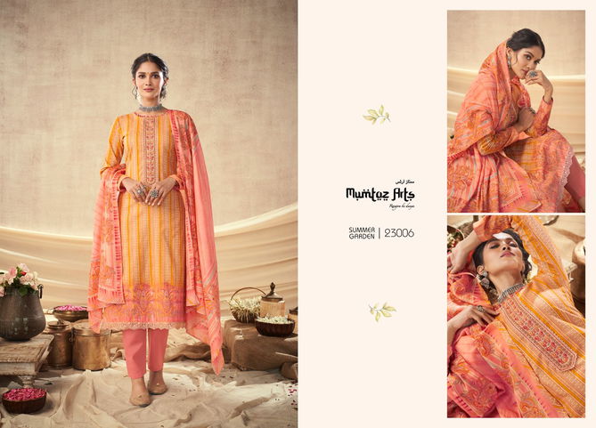 Summer Garden By Mumtaz 23001-23008 Cotton Dress Material